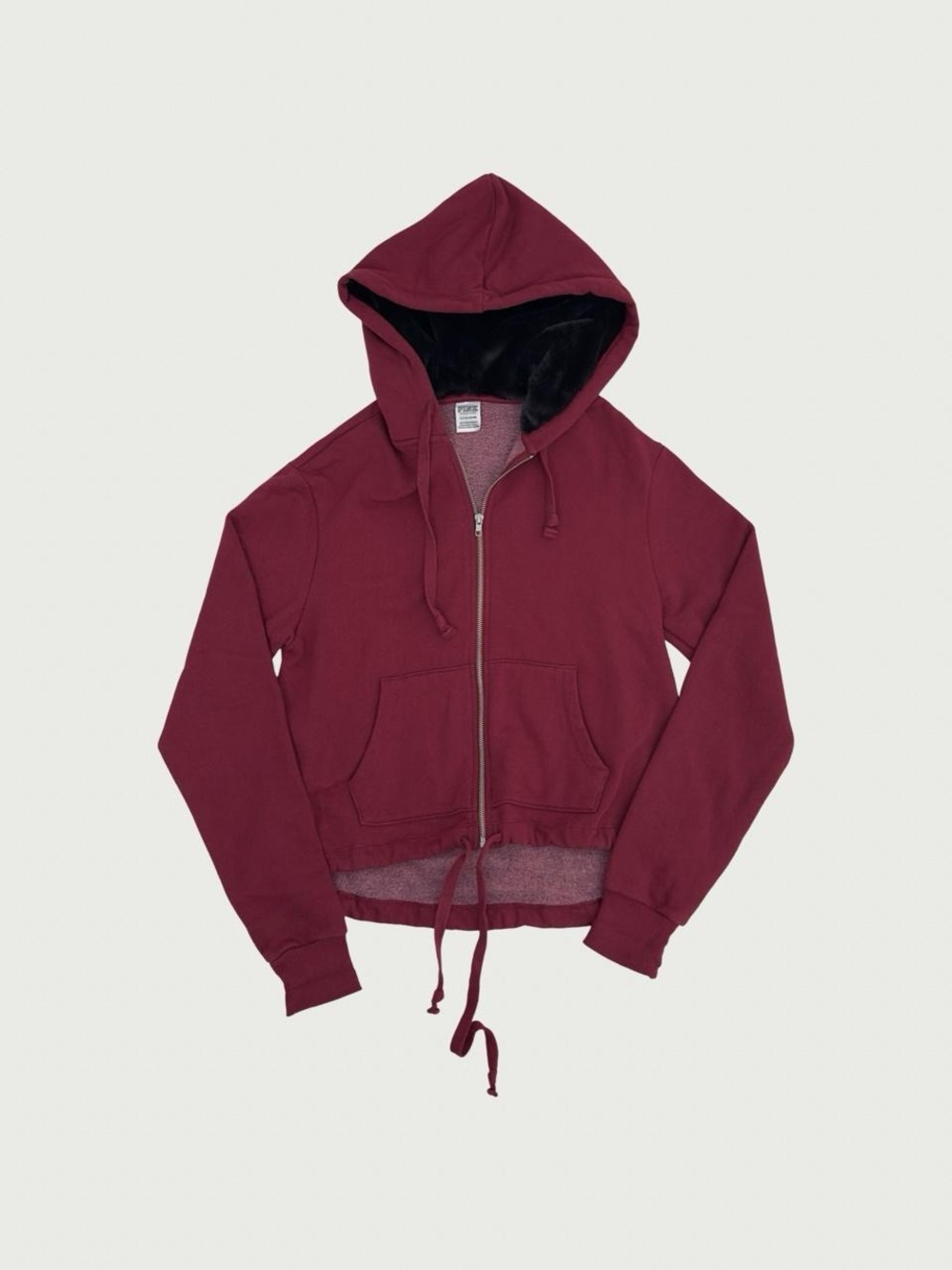 Victoria's Secret PINK Oversized Zip Front Hoodie